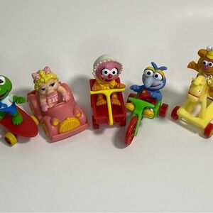 Complete set of Vintage McDonald’s Muppet Babies Happy Meal toys from 1986
